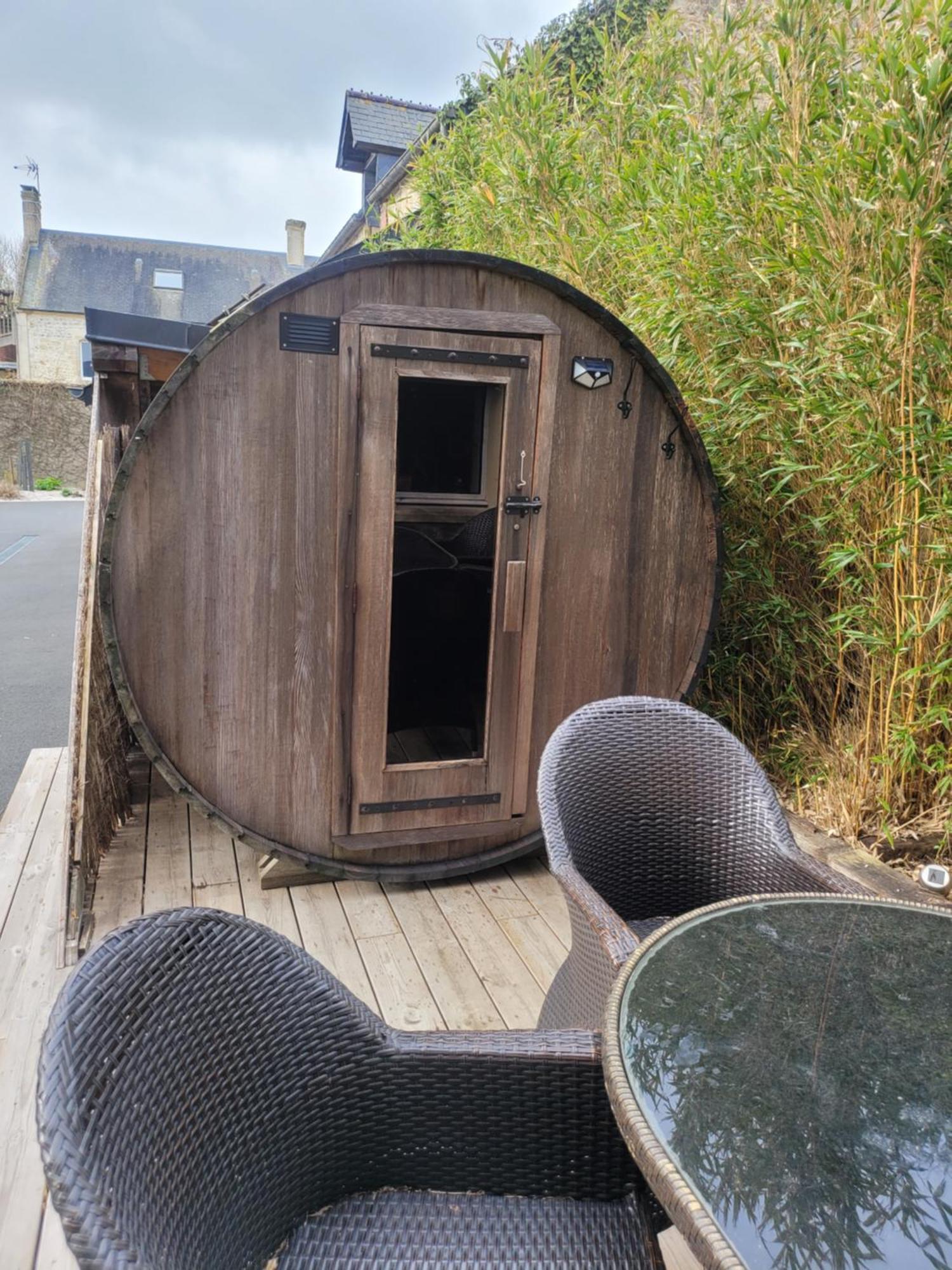 Gite L'Ardoisier 7 Pers Sauna Bayeux 2Km Guéron Exterior foto